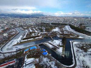 二日酔いOLの五稜郭タワー冒険記〜歴史と雪景色に癒された冬の一人旅〜